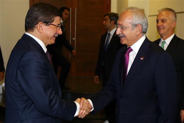 Davutoğlu genuine but Erdoğan blocking coalition government: CHP