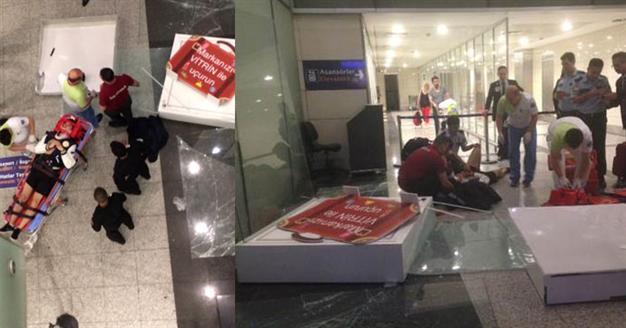 American injured after falling 12 meters at Istanbul’s Atatürk Airport