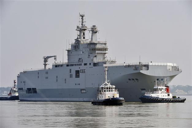 France to pay Russia under 1.2 bln euros over warships