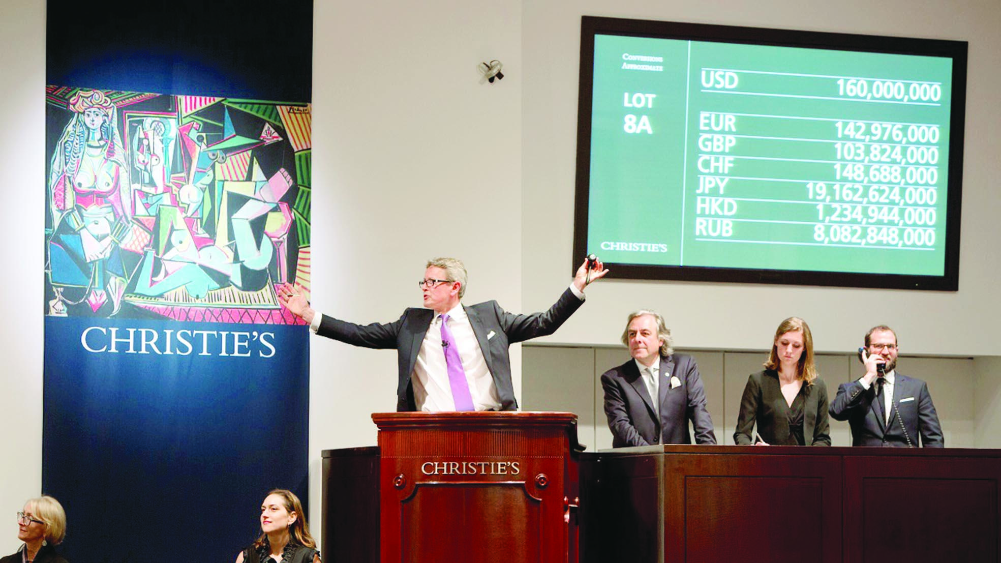 US outbidding China in art auctions