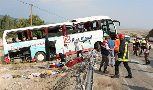 Bus carrying Russian-speaking tourists rolls over in southern Turkey, at least four dead