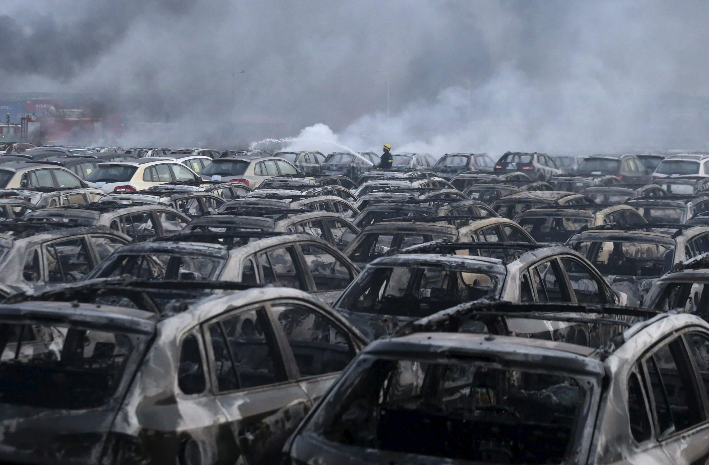 Huge China explosions leave scores dead, hundreds injured