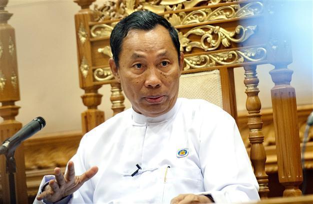 Head of Myanmar ruling party removed in power struggle