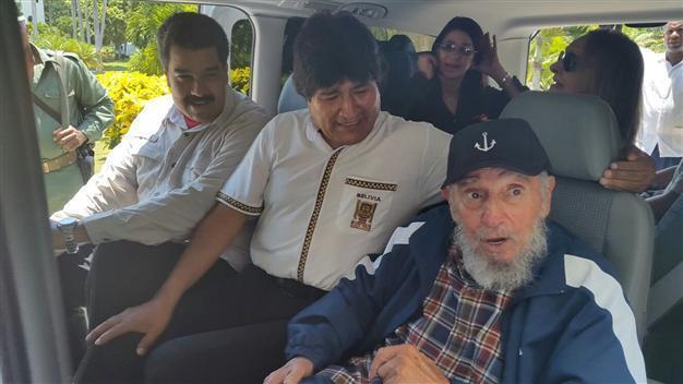 Fidel Castro celebrates 89th birthday with leftist allies