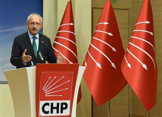 CHP leader says Davutoğlu should urge president to unblock process