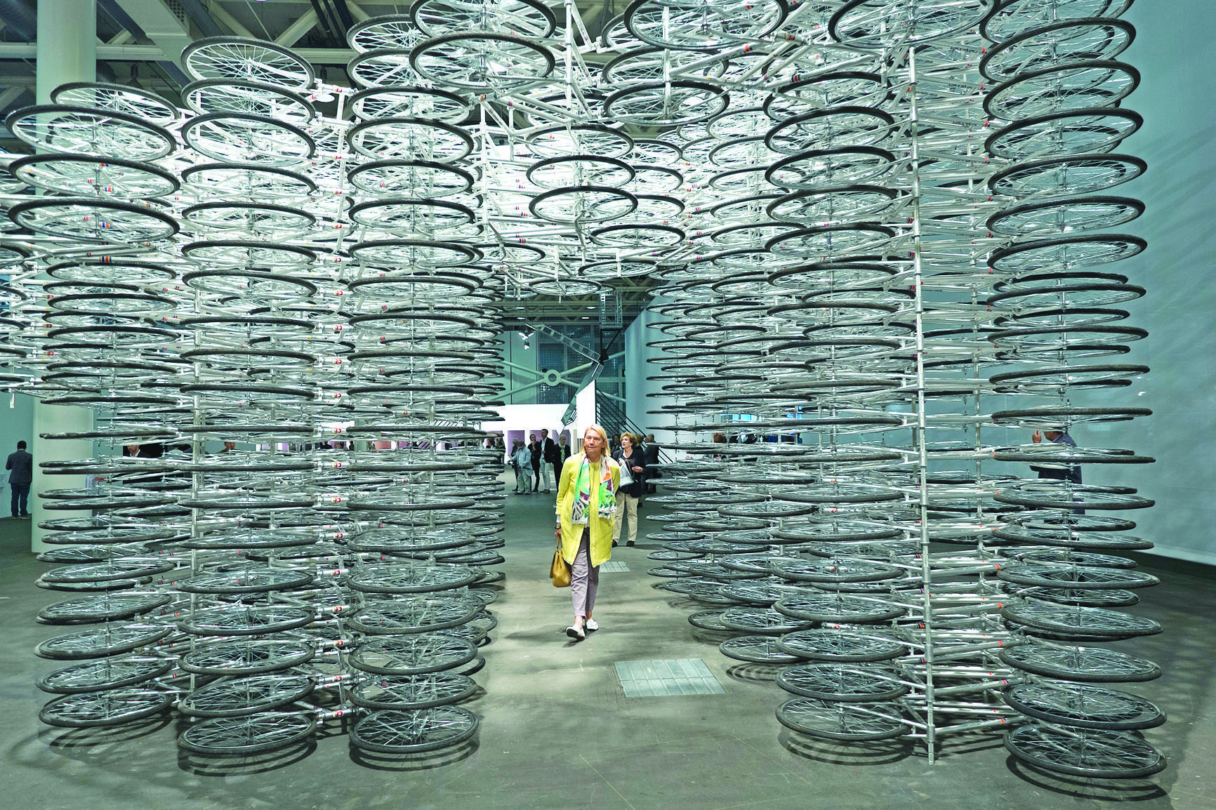 Collectors, bankers flock to Art Basel
