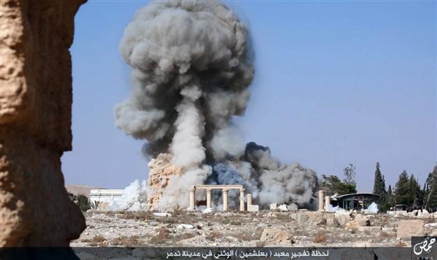 ISIL destroys part of famed Palmyra temple: Monitor, activists