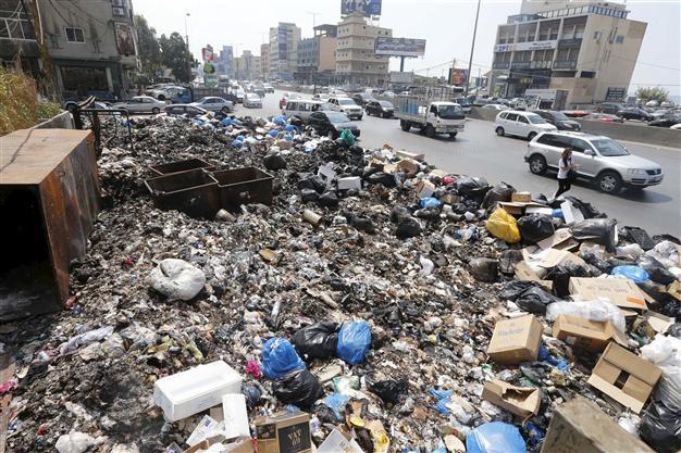 Lebanon cabinet approves plan to end trash crisis