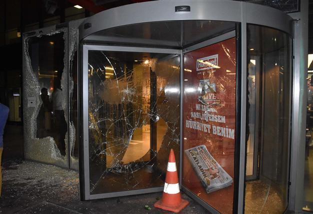 17 suspects from attacks on daily Hürriyet released after detainment