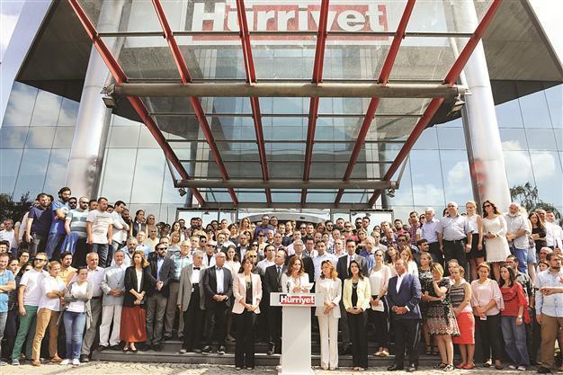 Comparing the nighttime attackers with Hürriyets daytime staff
