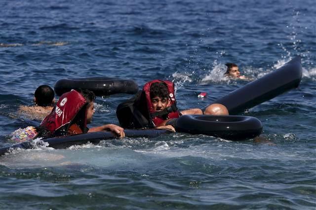 Babies and children among 34 dead in Aegean migrant boat sinking