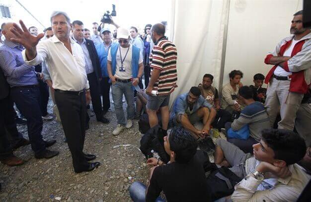 EU official sees aid to keep migrants in Turkey