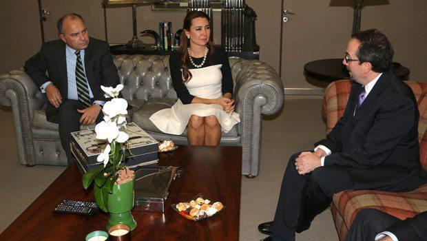 US Ambassador John Bass underlines importance of press freedom while visiting Hürriyet