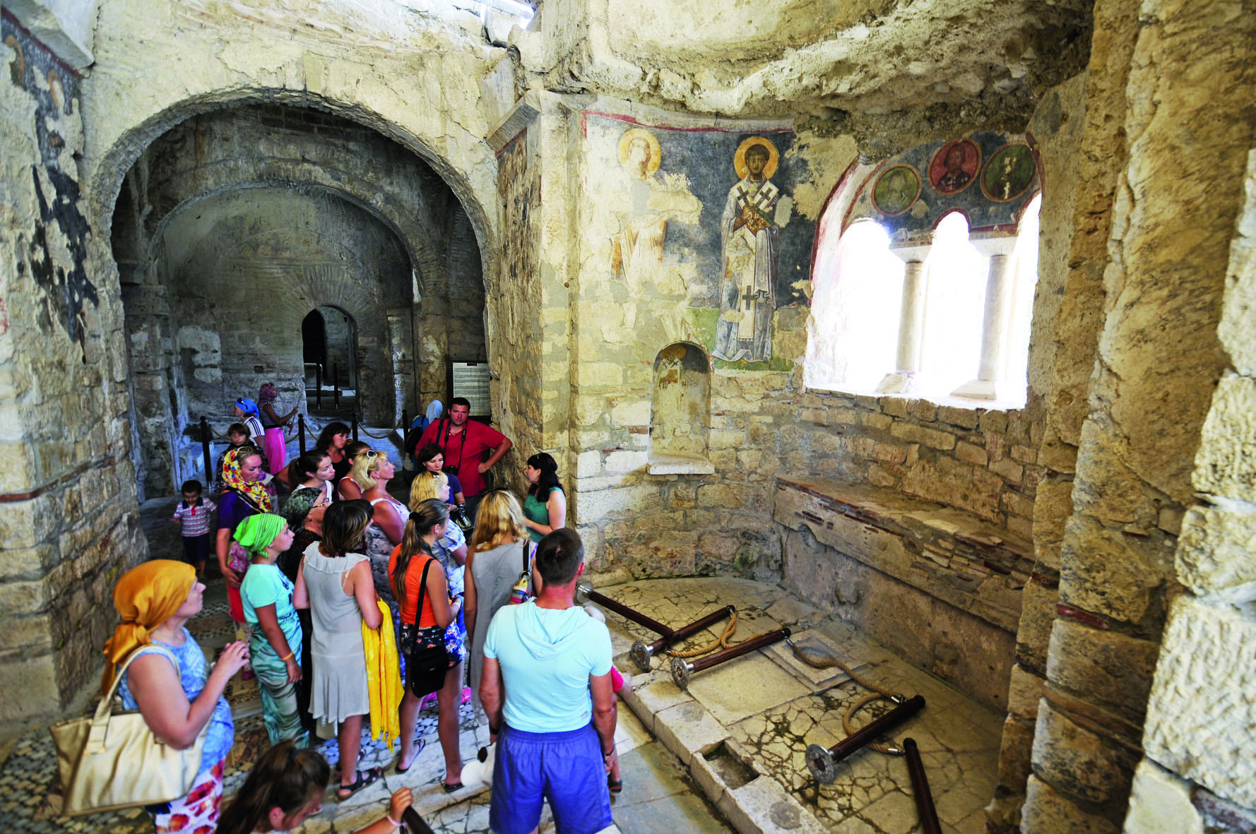 Ottoman ceramics found at Santa Claus site in Antalya