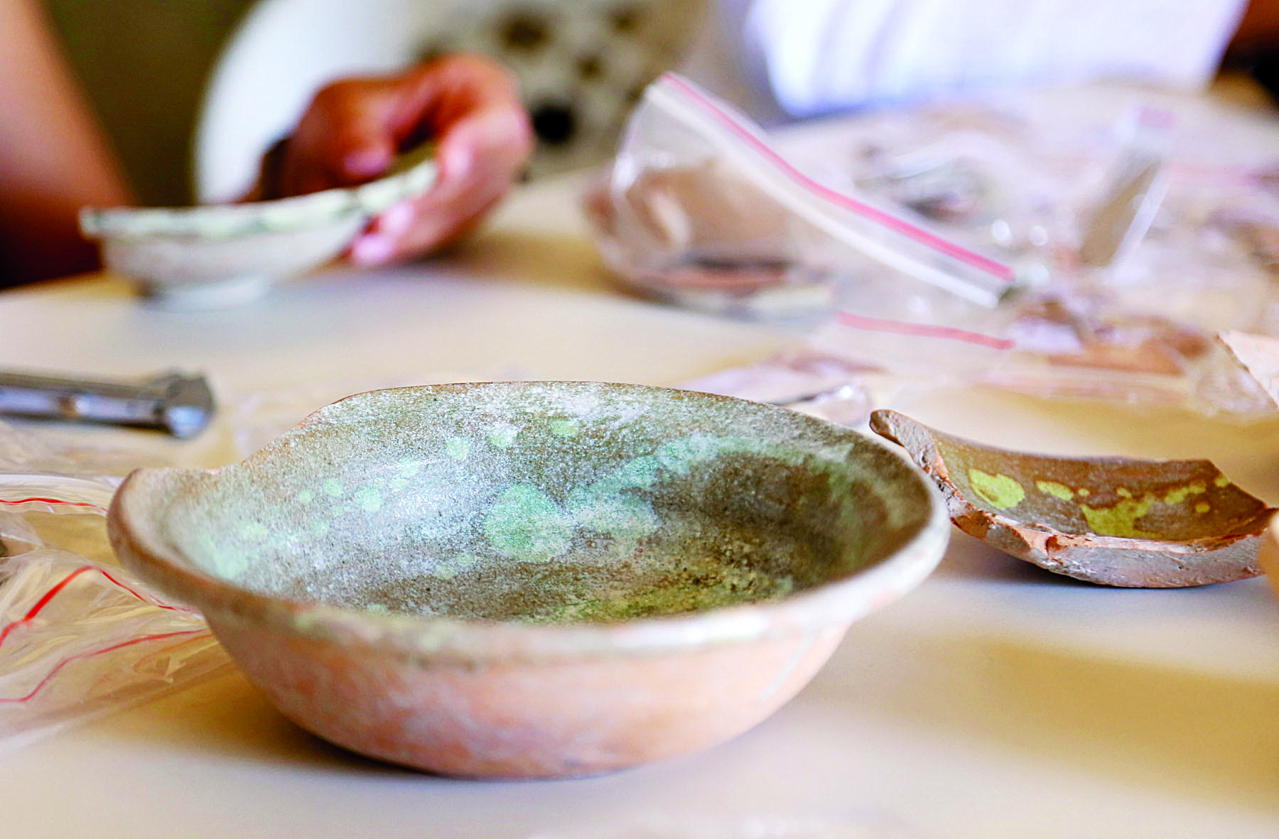 Ottoman ceramics found at Santa Claus site in Antalya