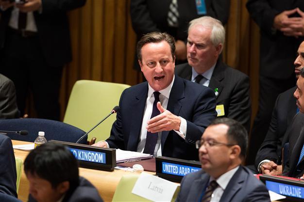 Cameron says Russian military action in Syria a terrible mistake