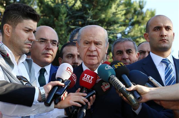 MHP head says his party won’t support AKP-led minority gov’t