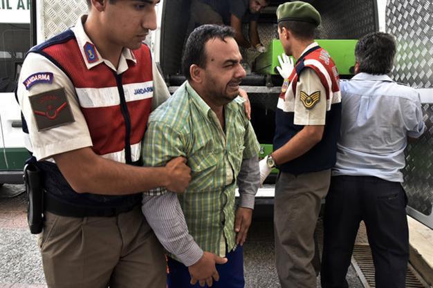 Syrian father loses son, wife in capsized boat in Bodrum