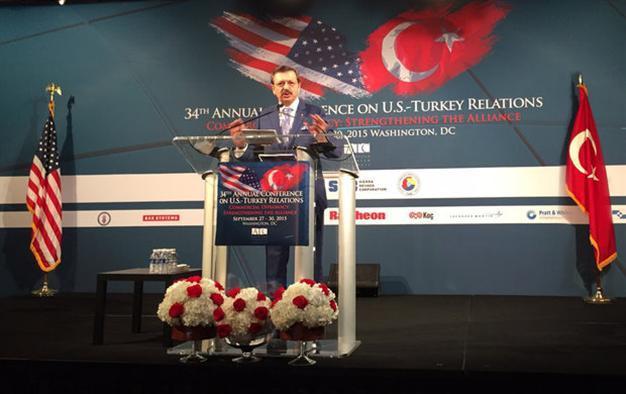 Turkey, US should be closer: TOBB head
