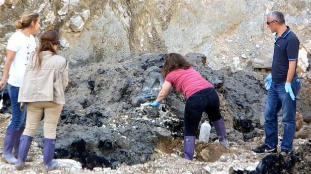 12 trucks of chemical substance found buried in northern Turkey