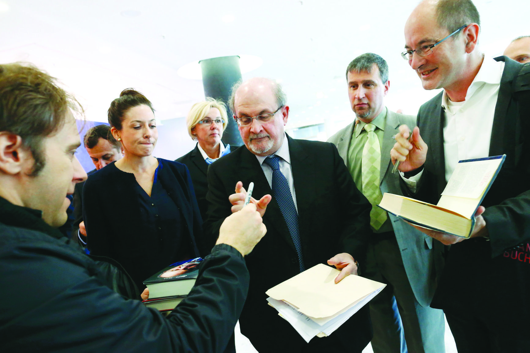 Frankfurt Book Fair opens as Rushdie sparks Iran’s boycott