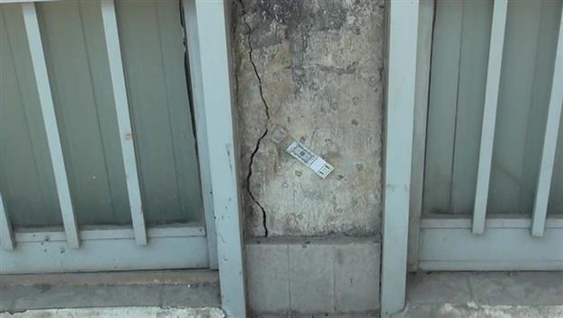 Damaged buildings near metro construction evacuated in central Istanbul