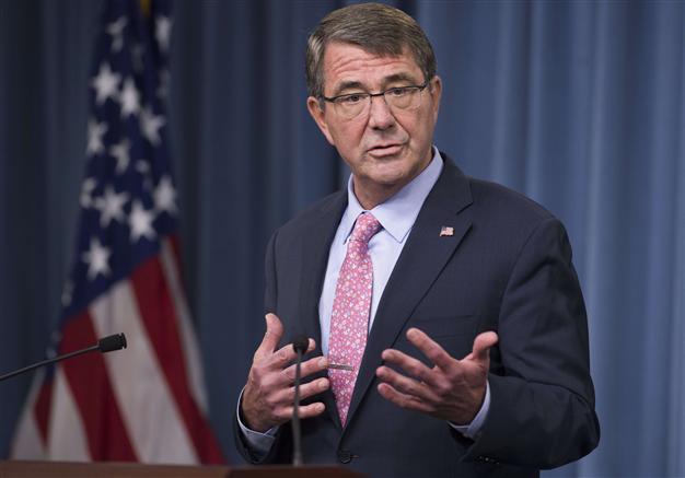 Pentagon chief arrives in Europe amid Syrian, Afghan crises