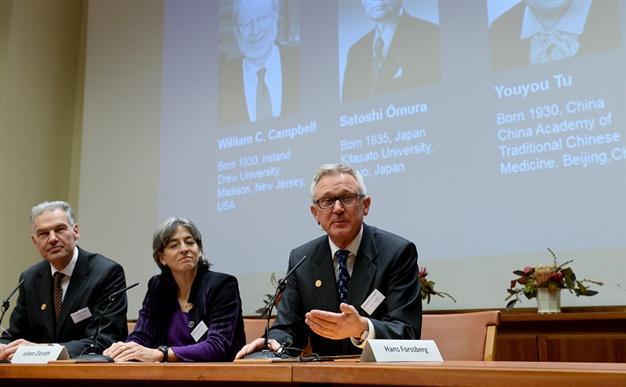 Beating parasites wins three scientists Nobel prize for medicine