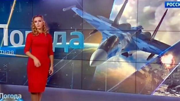 ‘Perfect weather for bombing,’ says Russian weathergirl about Syria