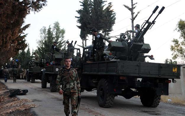 Syria army begins offensive near Aleppo with Russian support