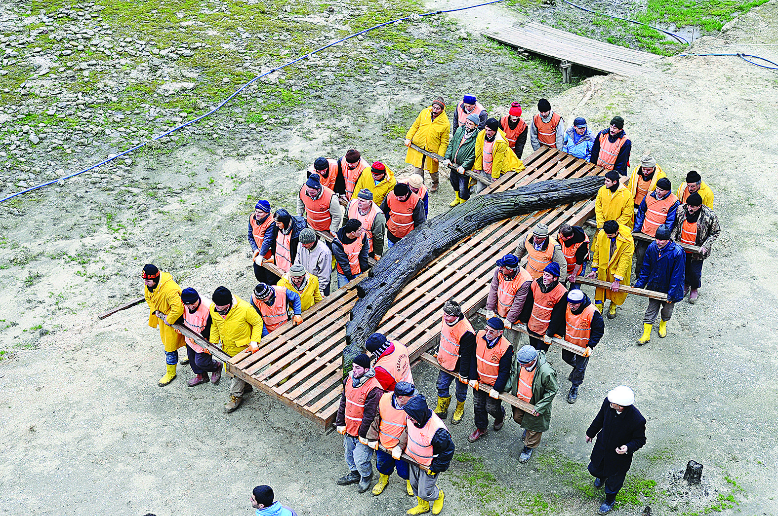 Ancient shipwrecks found in Istanbuls Yenikapı shed light on ancient ship production