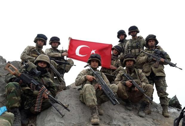 Turkish military releases details of anti-PKK offensive