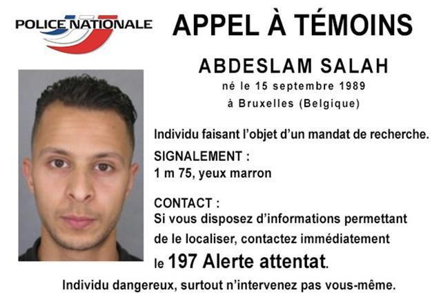 Wanted Paris suspect Abdeslam has not been arrested: Belgian public broadcaster