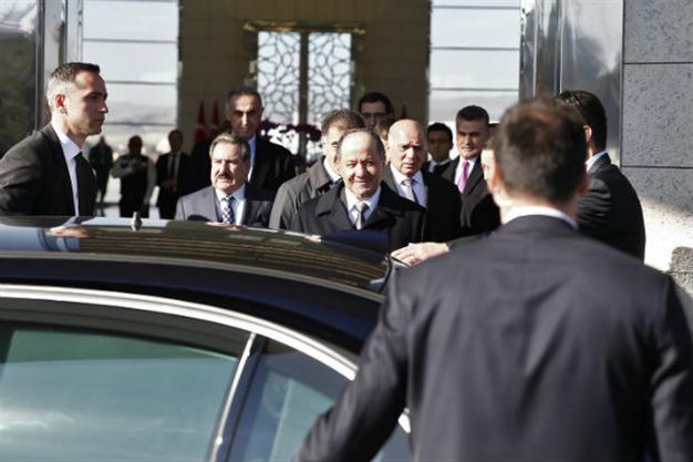 Barzani gets warm welcome in Ankara amid Turkey-Iraq tensions