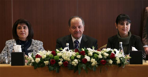 Barzani discusses stalled peace process with gov’t, HDP