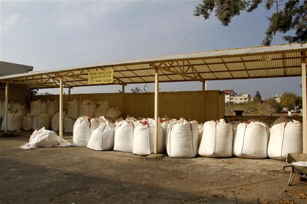 Tones of explosive material seized in city bordering Syria