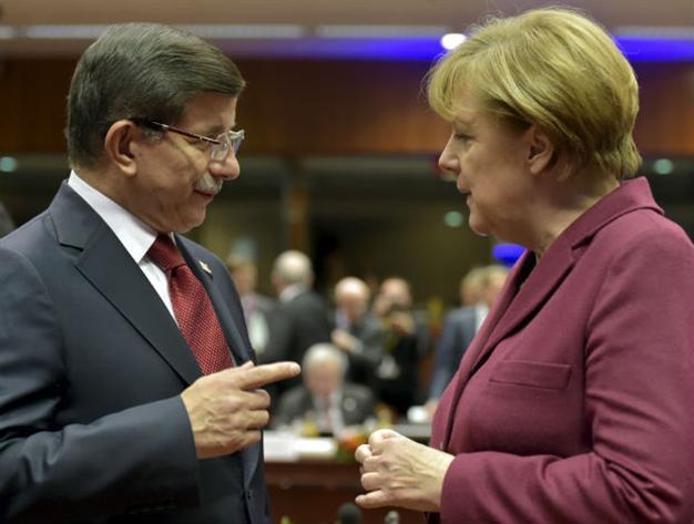 Turkish, German leaders discuss Syria, refugee crisis