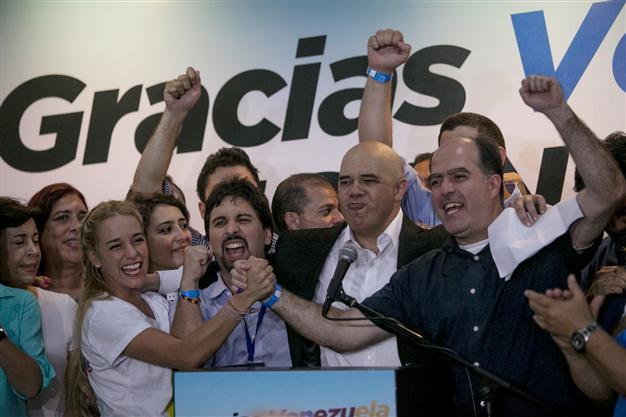 Shift in oil-rich Venezuela as opposition wins vote