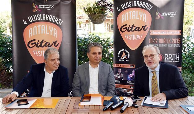 Guitar fest to open in Antalya