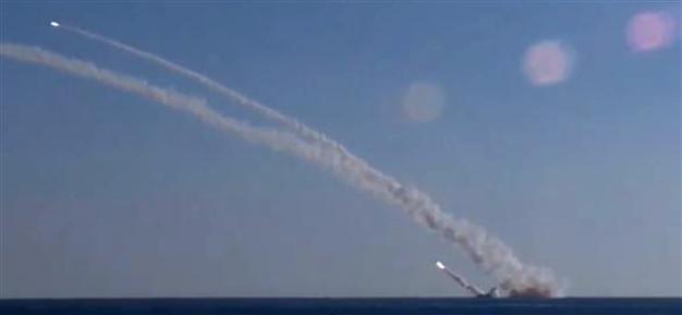 Russia launches first Syria strikes from submarine ahead of talks