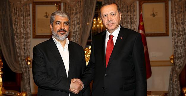 Erdoğan meets Hamas leader Meshaal in Istanbul