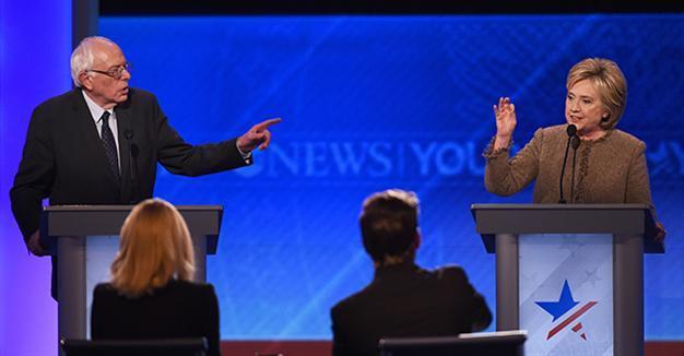 US Democrats hit Trump, clash over jihadist fight in debate
