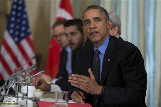 Obama tells Erdoğan ‘to close Syrian border’