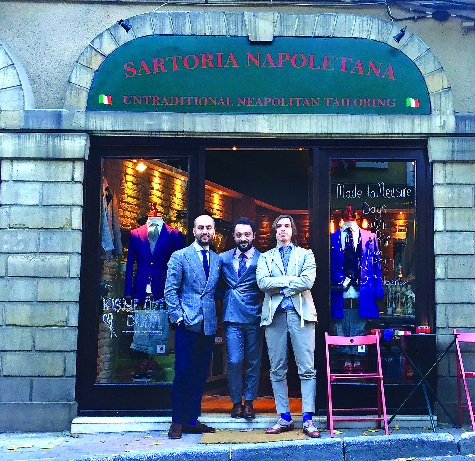 Tailor of Naples comes to Istanbul’s Bebek district