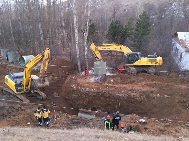 Three workers killed in water pipe installation in Central Anatolian town