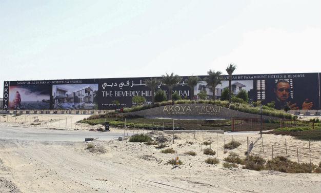 Trumps name restored at Dubai golf complex