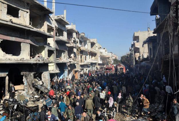 ISIL attack near hospital in Syria’s Homs kills 16