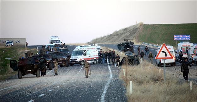 Three Turkish policemen killed in southeast attack, clashes continue