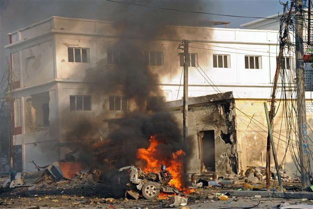At least 12 killed as Shebab attack Somalia hotel
