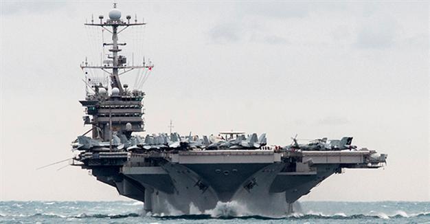 Iranian Revolutionary Guards fired rockets near US warships in Gulf: US